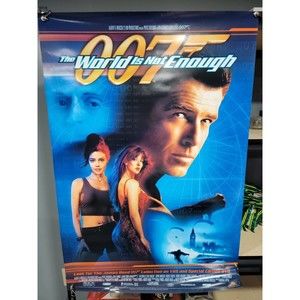 James Bond 007 World is Not Enough rolled Poster 27x40 Pierce Brosnan 1999